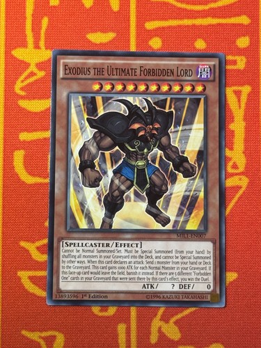 Yugioh exodius the ultimate - yugioh,