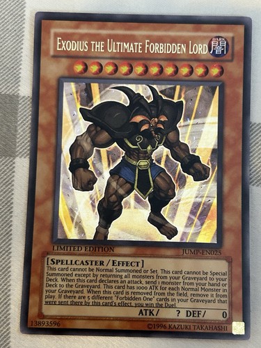 Yugioh shonen jump - yugioh, exodius