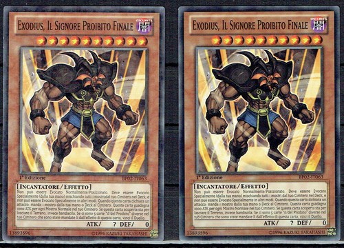 Carta bp02 exodius il - carta, yu-gi-ho