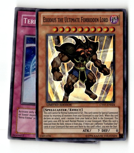 Yugioh tcg exodius - yugioh!,