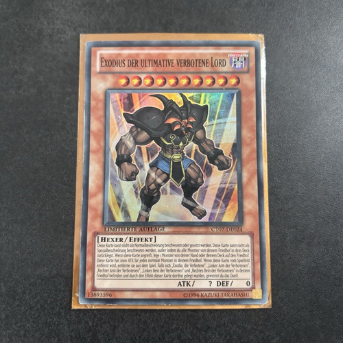 Konami tcg exodius - tcg,