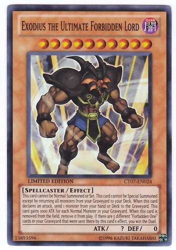 Yugioh exodius il signore - •,