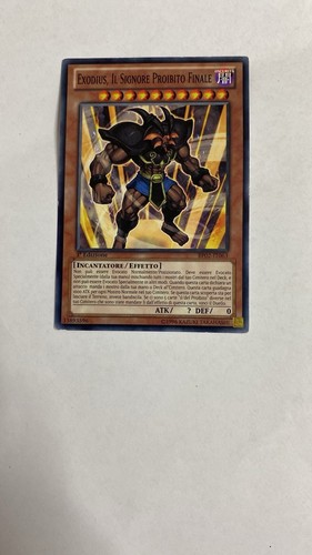 Carta oh exodius - yu-gi-oh,
